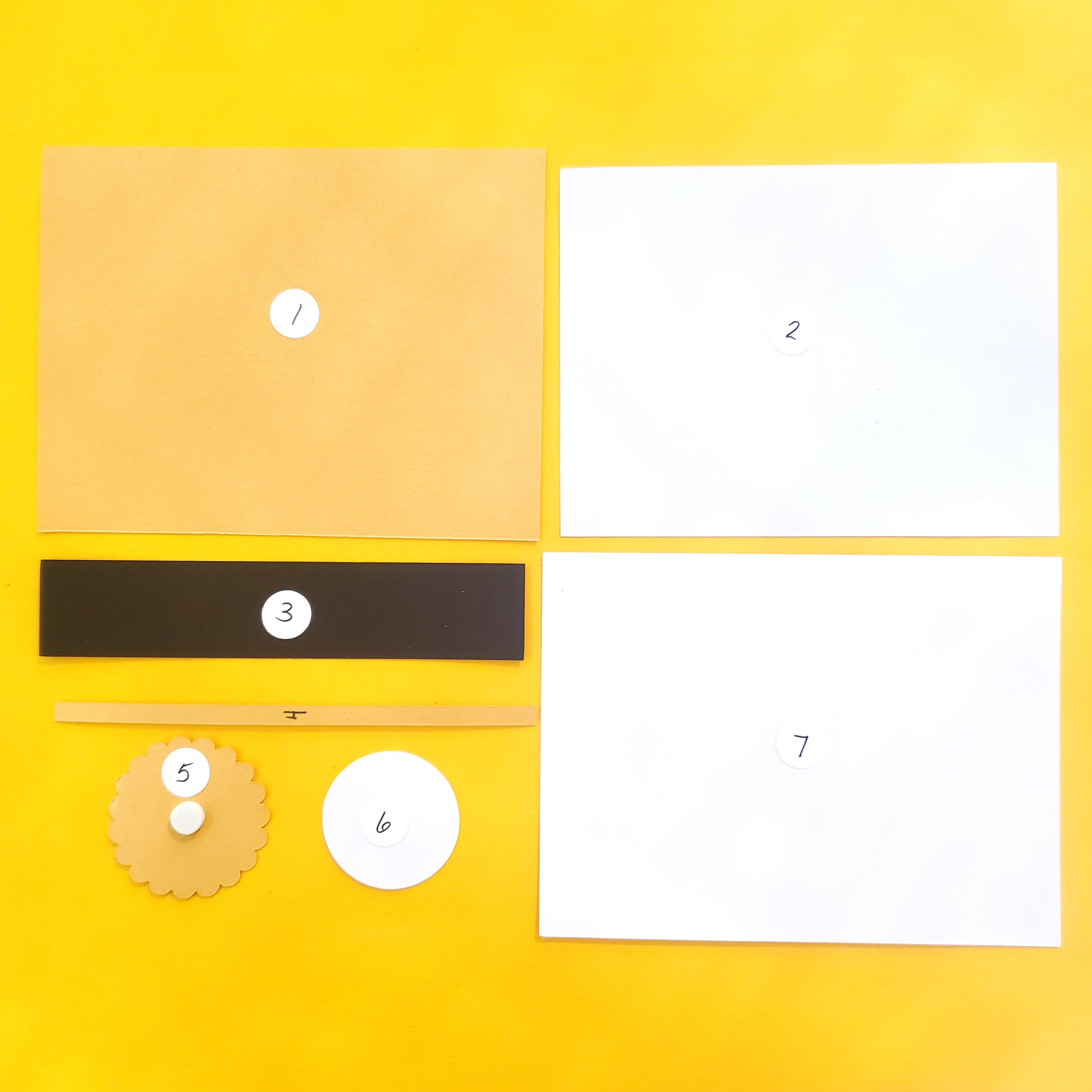 Thank You Card Making Kit, DIY Greeting Card Kits, Make Your Own Card