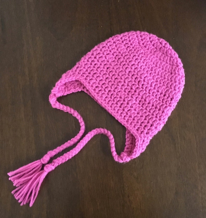 baby girl earflap hat