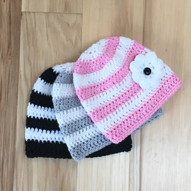 crochet cap for baby girl