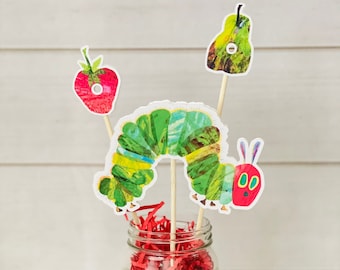 Hungry Caterpillar Centerpieces