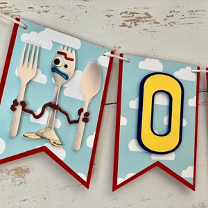 Toy Story High Chair Banner, Toy Story Birthday Banner, Toy Story Theme, Toy Story Decorations
