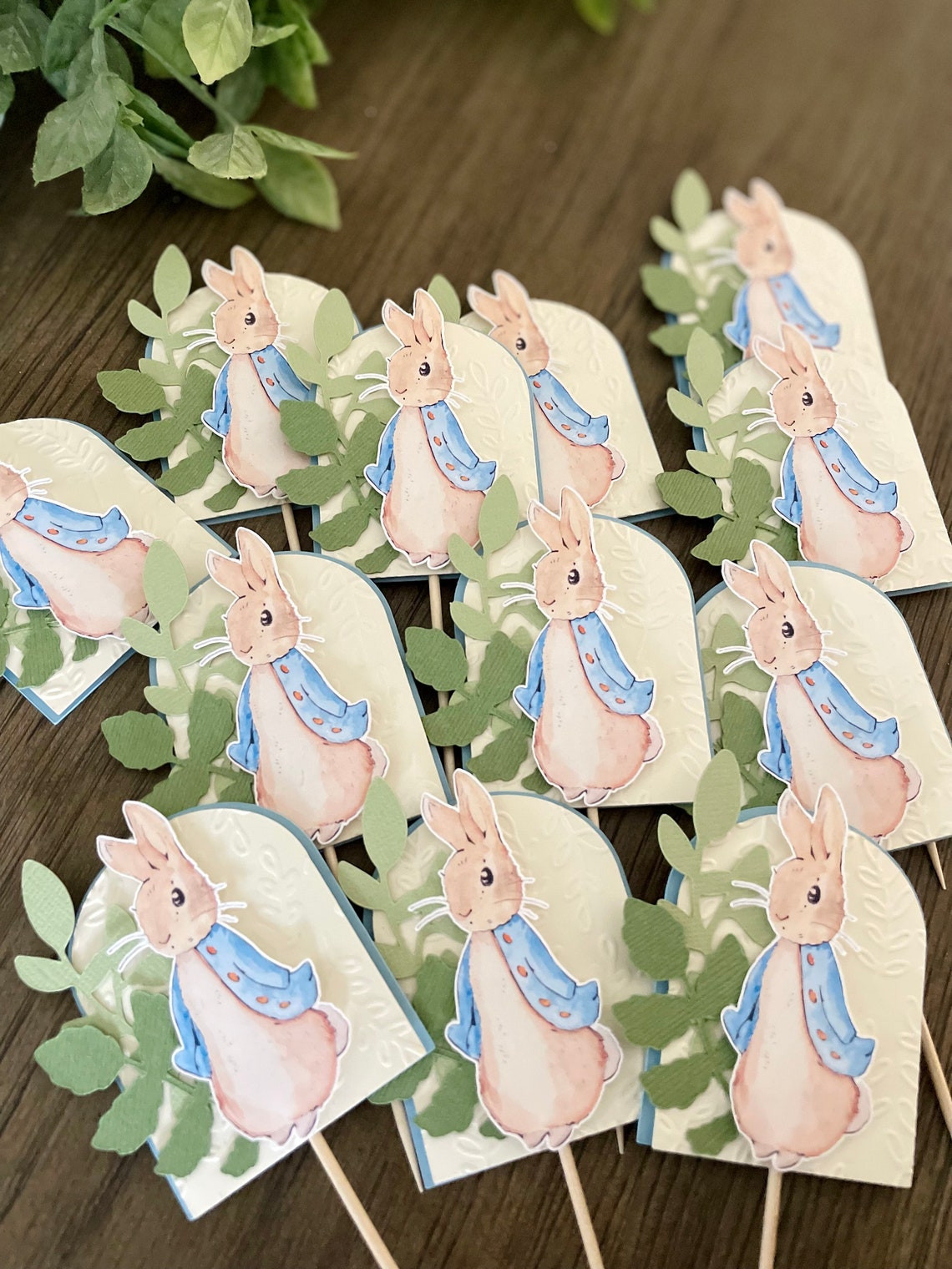 Peter Rabbit Cupcake Toppers, Peter Rabbit Decor, Peter Rabbit Party - Etsy