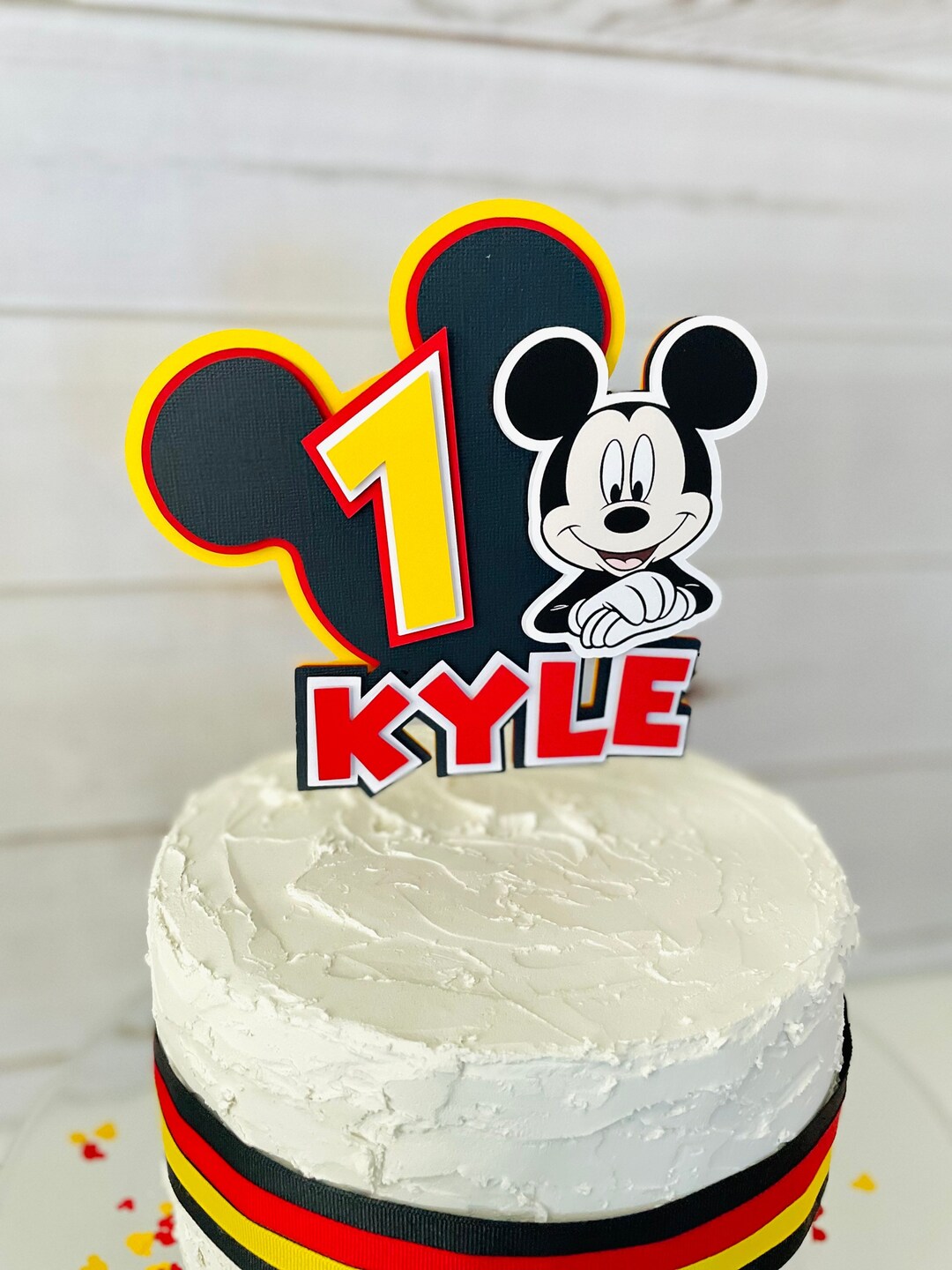 Mickey Cake Topper, Mickey Mouse Decor, Mickey Birthday Etsy — free download