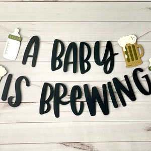 Baby is Brewing Centerpieces, Baby is Brewing Decorations, Baby Shower Centerpieces, Baby Shower Decor image 6