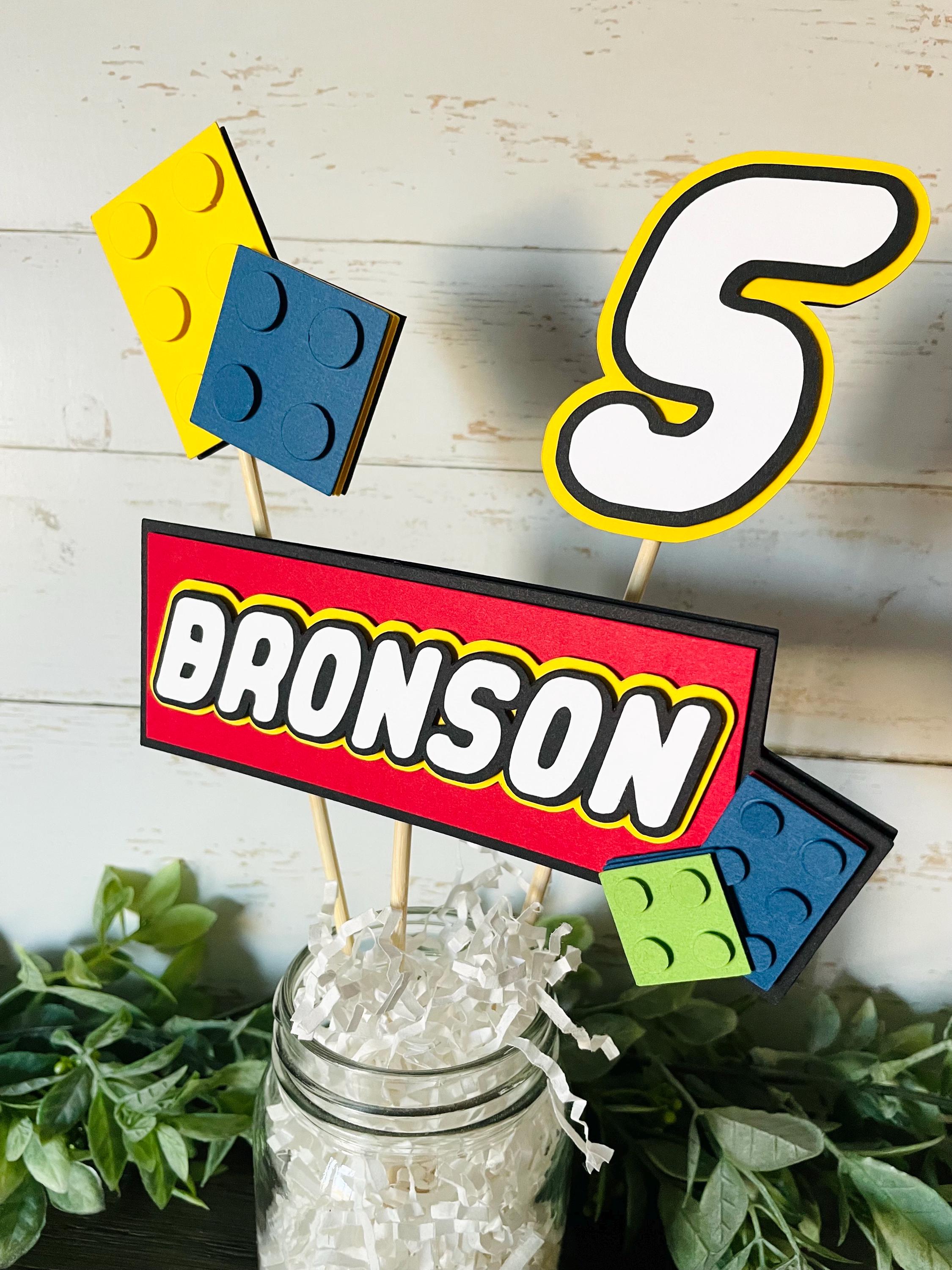 Building Block Centerpieces, Brick Centerpieces - Etsy