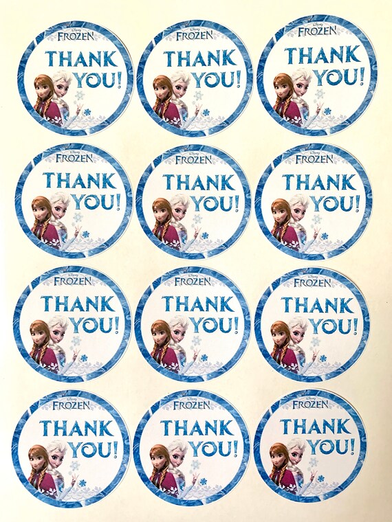 Free Printable Frozen Stickers