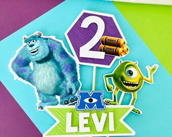 Monsters Inc Centerpieces, Monster Birthday, Monster Decorations