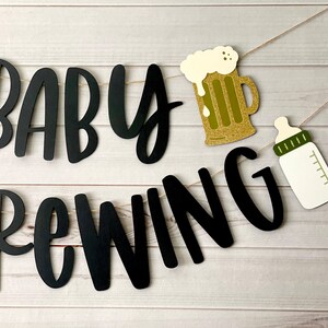 Baby is Brewing Centerpieces, Baby is Brewing Decorations, Baby Shower Centerpieces, Baby Shower Decor image 9