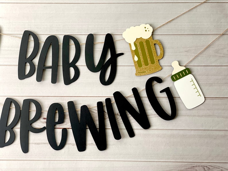 Baby is Brewing Centerpieces, Baby is Brewing Decorations, Baby Shower Centerpieces, Baby Shower Decor image 9