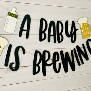 Baby is Brewing Centerpieces, Baby is Brewing Decorations, Baby Shower Centerpieces, Baby Shower Decor image 8