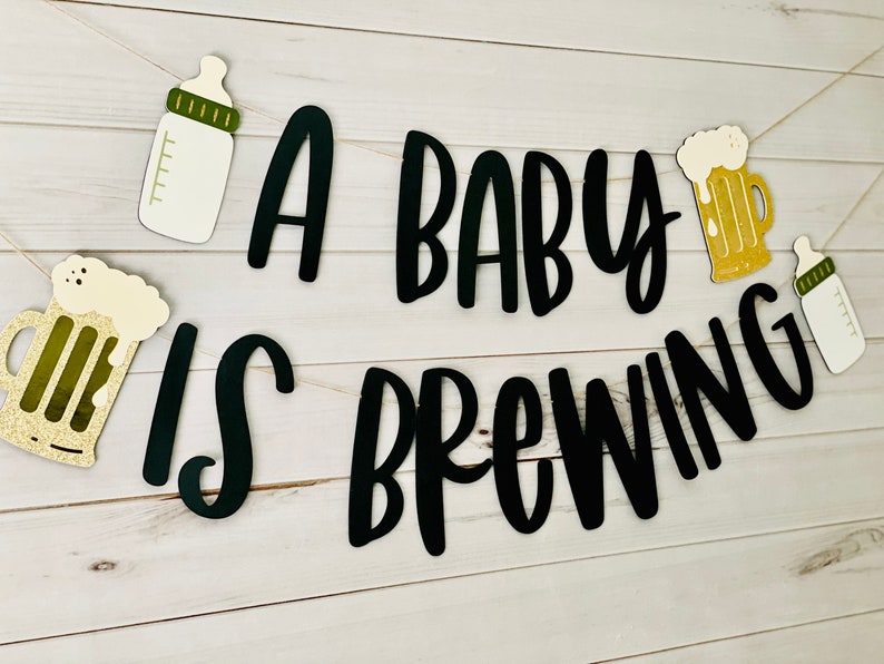 Baby is Brewing Centerpieces, Baby is Brewing Decorations, Baby Shower Centerpieces, Baby Shower Decor image 8