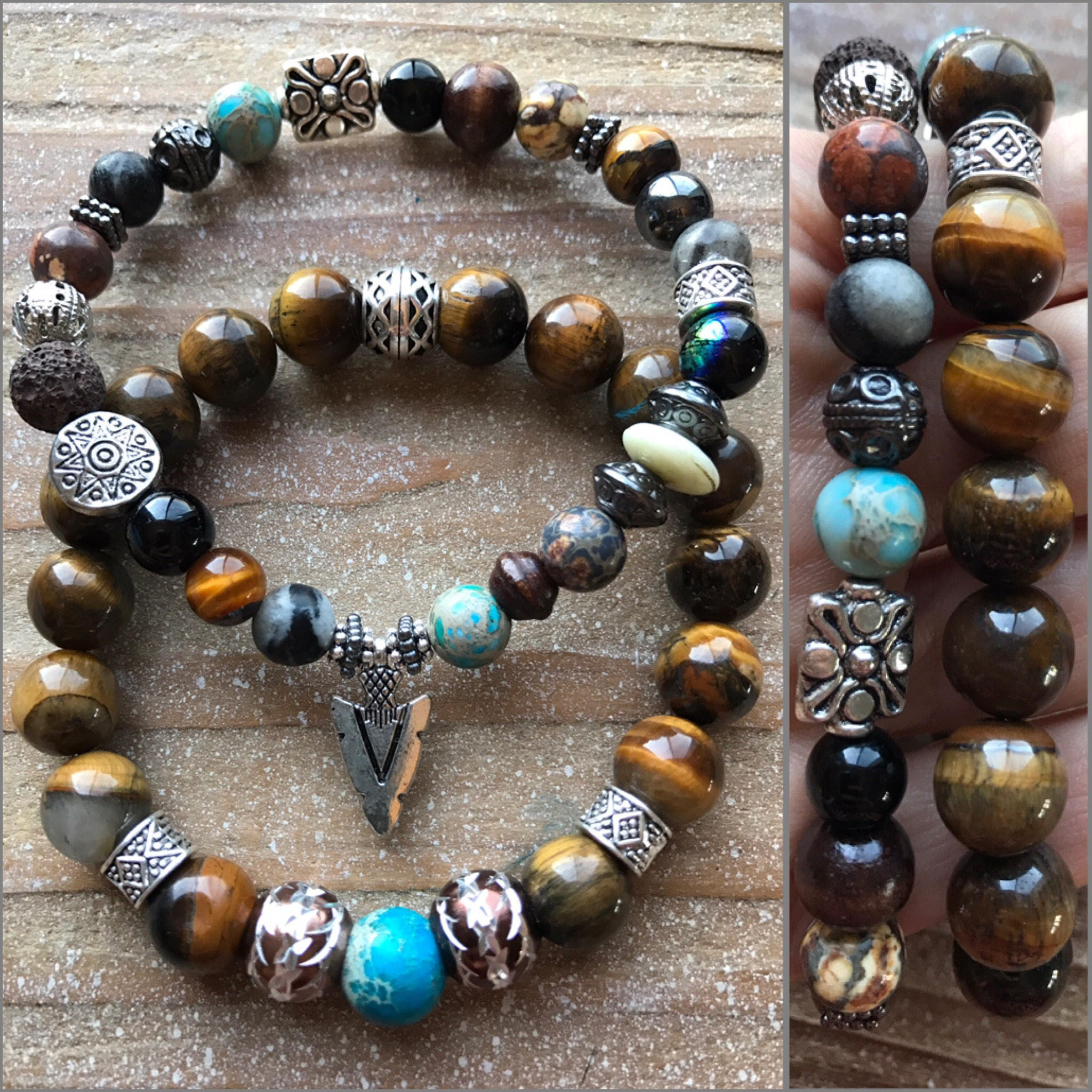 Unisex Bracelet Duo - Etsy