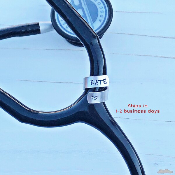 Stethoscope Id Tag Etsy