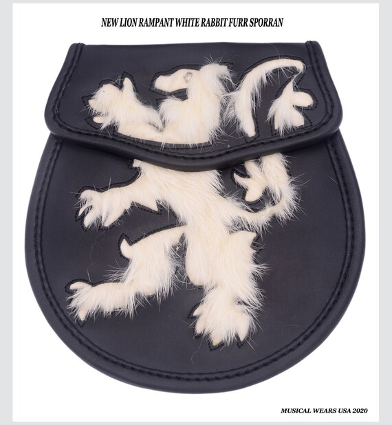 Rabbit fur sporran 2025