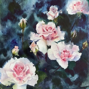 White roses image 1