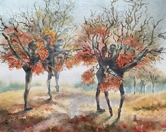 Dancing autumn