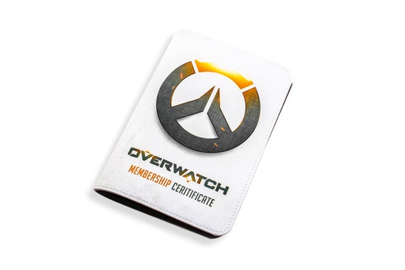overwatch passport cover blizzard passport wallet game etsy