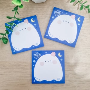 Memo Pad //tear away memo pad, Stationary, Bear, Strawberry, Kawaii Memo Pad, Cute Notepad, Kawaii Notepad, Bullet Journal, Journaling,
