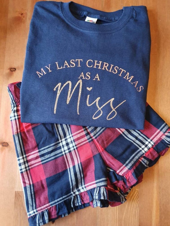 xmas fleece pyjamas