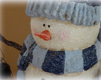 Handmade Snowman Decoration