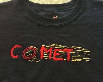Halt and Catch Fire - Comet Search Engine Logo / Embroidered Sweatshirt