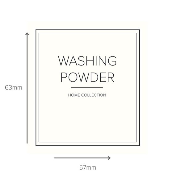 Waterproof outlet washing powder