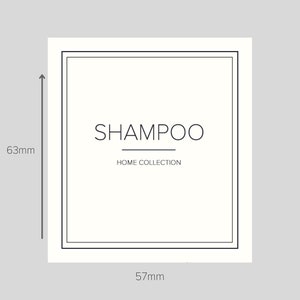 Waterproof White Bathroom Labels Pump Bottle Labels, Shampoo, Conditioner, Body Wash Labels. Waterproof Labels,Jar Labels, Stickers zdjęcie 7