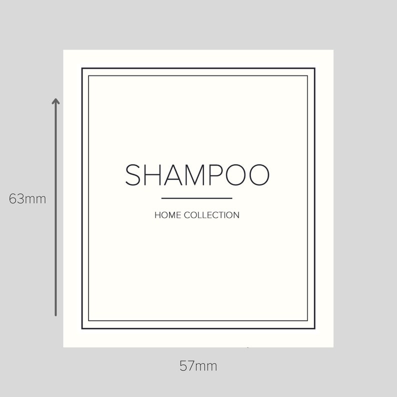 Waterproof White Bathroom Labels Pump Bottle Labels, Shampoo, Conditioner, Body Wash Labels. Waterproof Labels,Jar Labels, Stickers image 7