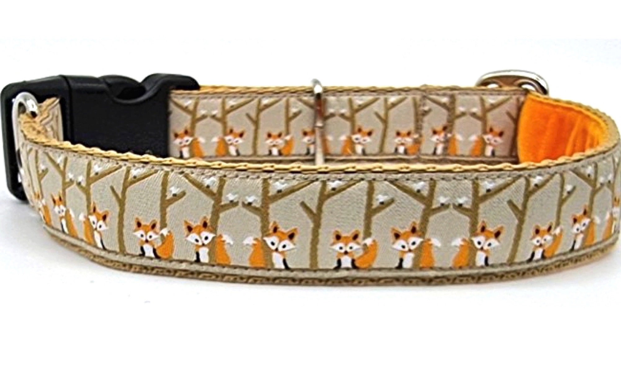 FOX DOG COLLAR Etsy