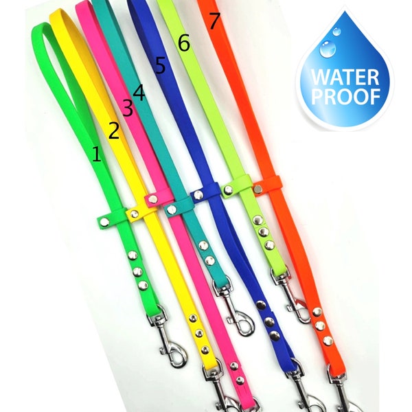 BioThane® Waterproof Dog Groom Loop - Noose. 3 Lengths Available. 7 Colours to Choose From. This Listing is for 1pc.