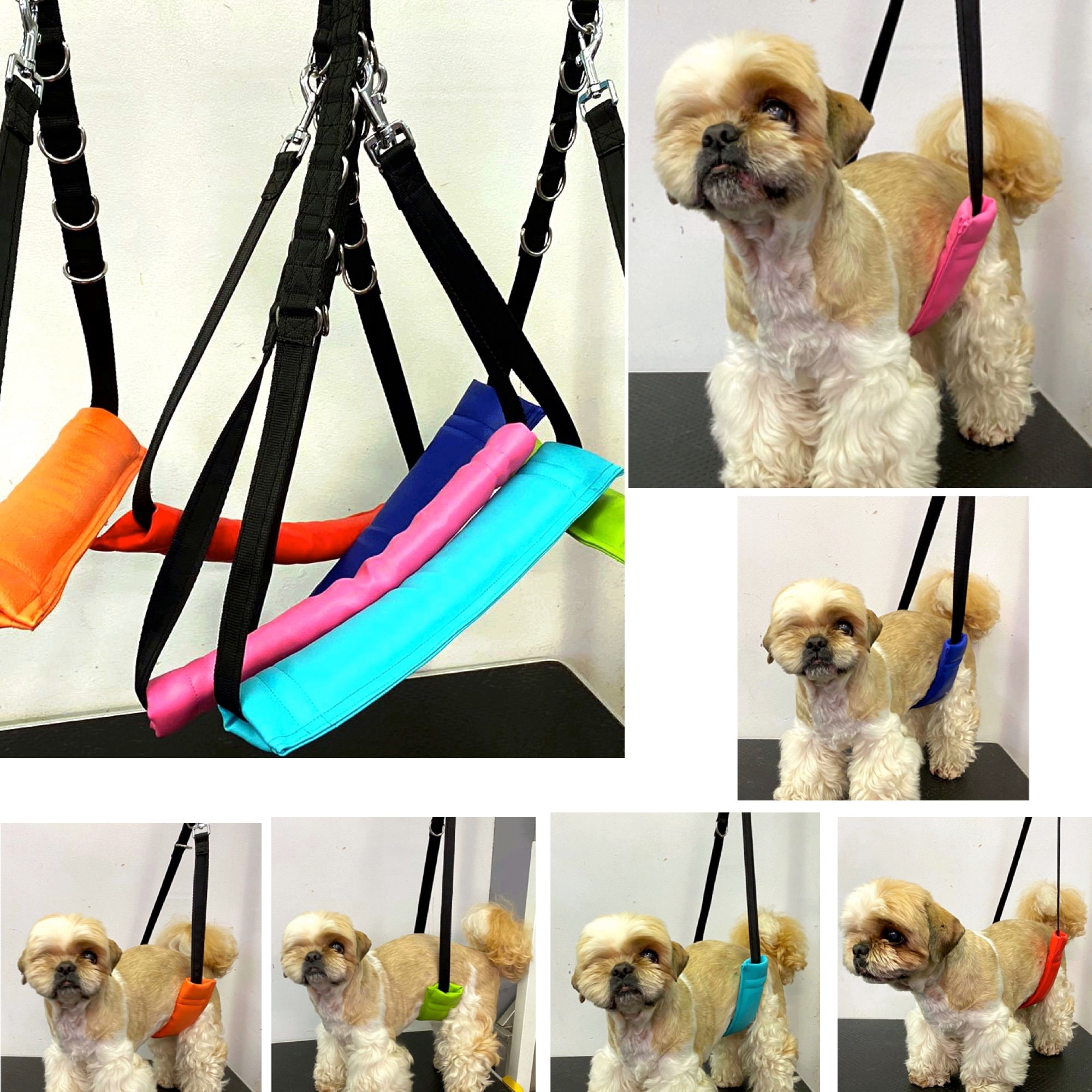 Dog Grooming Belly Strap Soft Support Anneaux en acier Etsy