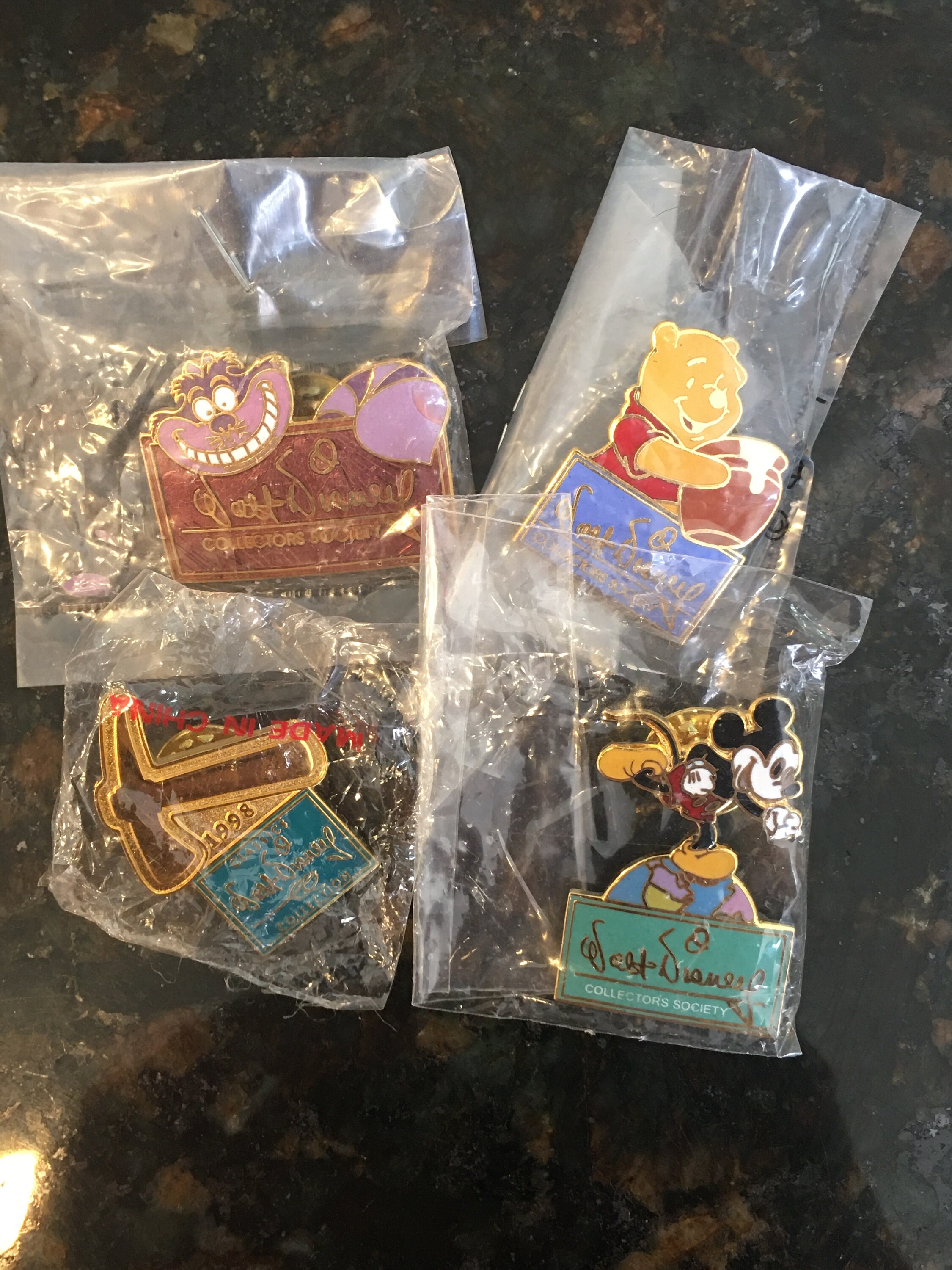 Walt Disney Collectors Society Pin Collection 9 new pins and Etsy