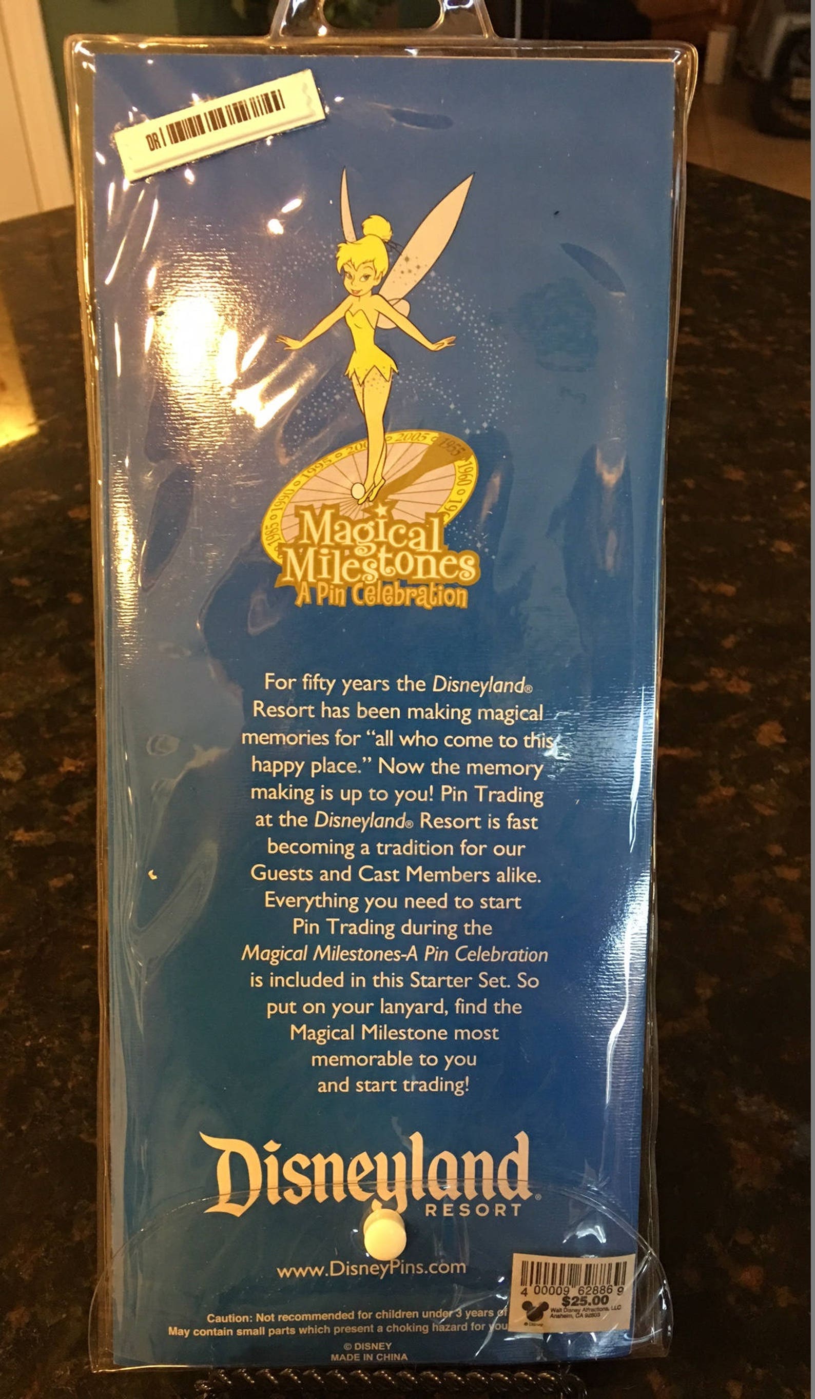 Disney Magical Milestones Tinkerbell Pin Trading starter Set Etsy