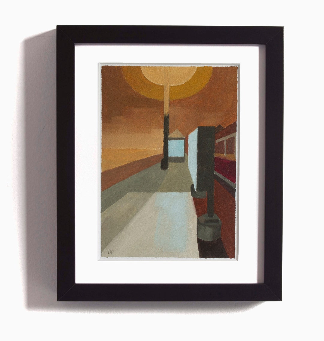 Mount Pleasant Station Study 1 Oil Painting of Brampton Etsy