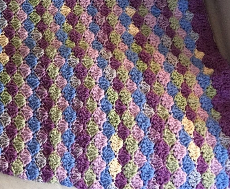 Custom Crocheted usually ready to ship in 5-7 days Mermaid Blanket Children/'s /& 2 Adult/'s sizes