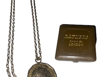 1992年 1ペニー - 金メッキコインネックレス - Etsy 日本