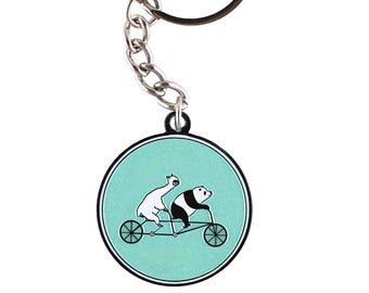 Tandem Keychain