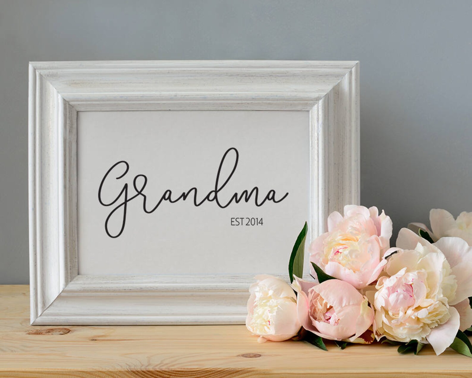 Personalised Grandparent Framed Print Wall Art Grandad Etsy