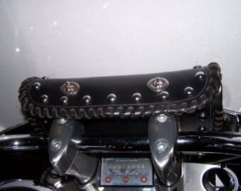 leather windshield bag