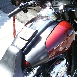 Bolsos y monederos Equipaje y viajes Maletas con ruedas Harley Davidson Softail Fat boy heritage negro panel de tanque cubierta sujetador con remaches 