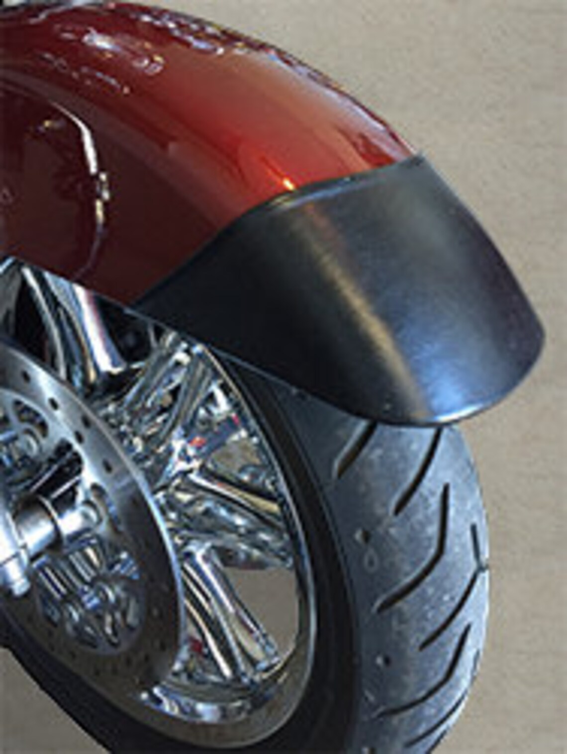 Leather Motorcycle Front Fender Bra, Medium Etsy