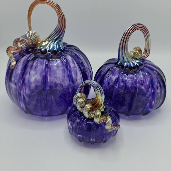 Glass Pumpkin - Etsy