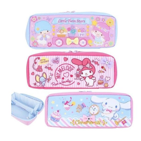 Sanrio Hello Kitty Pencil Pen Stationery Holder Case Makeup Bag Storage Pouch