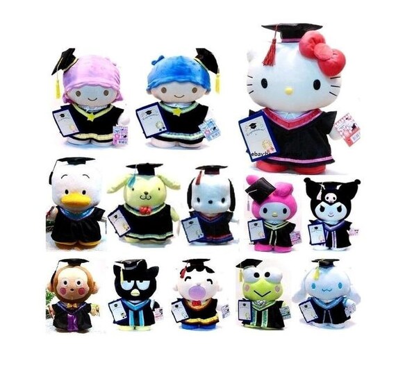 hello kitty graduation plush 2019