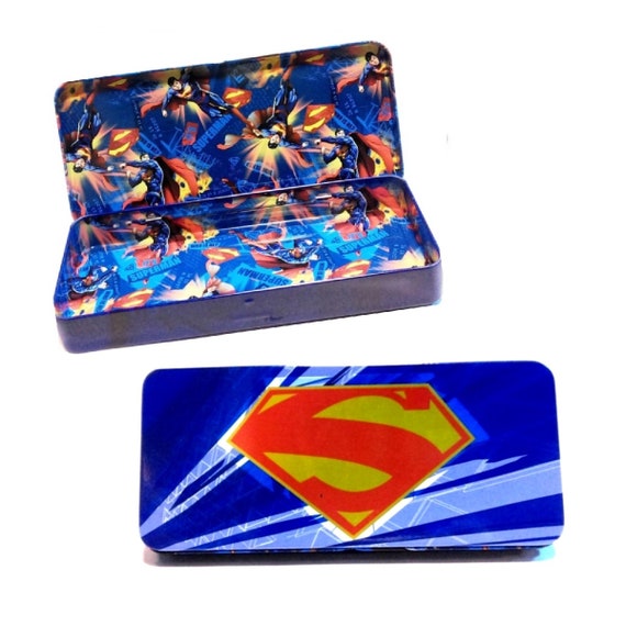 Dc Comic Superman Diy Tool Storage Box Pencil Pen Makeup Image 0