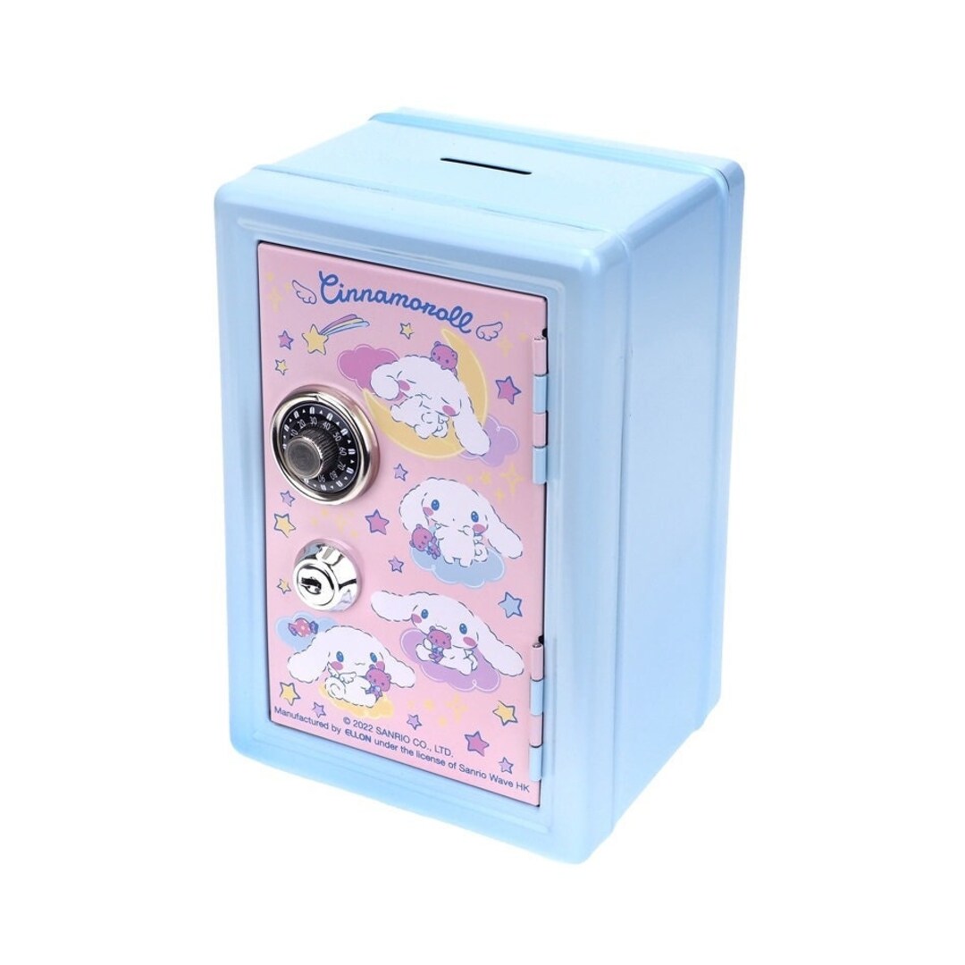Kawaii Cinnamoroll Safe Bank Coin Cash Case Valuables Storage Etsy