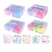 Kawaii Self-inking Reward Stamp Set Teacher Homework Encourage Review Rubber Chop with Memo Pad 
