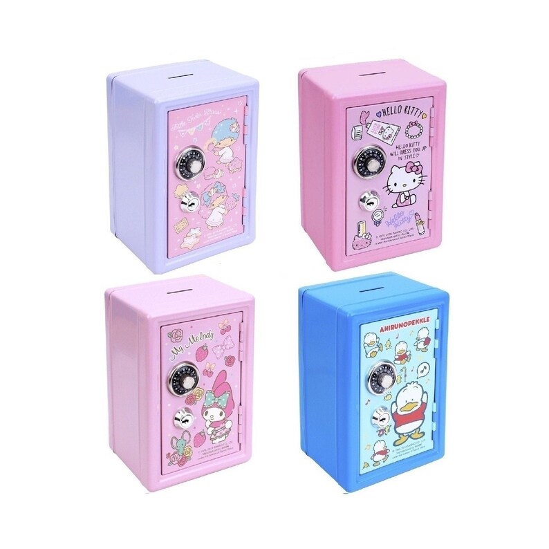 Kawaii Safe Bank Coin Money Case Valuables Storage Box With Etsy
