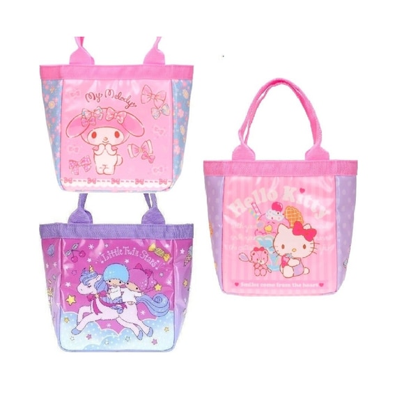 Hello Kitty Cooler Tote Bag Lunch Box Bento Food Case Insulated Thermal Pouch