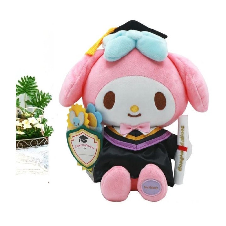 sanrio kuromi ma mélodie figure kuromi sac à dos en peluche sac à